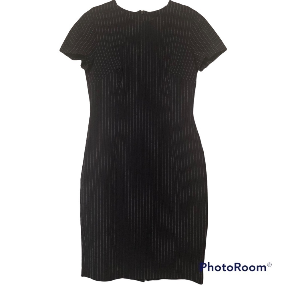 Banana Republic pinstriped denim dress